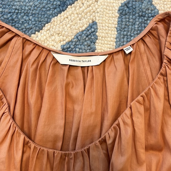 Rebecca Taylor Puff Sleeve Blouse - Picture 3 of 4